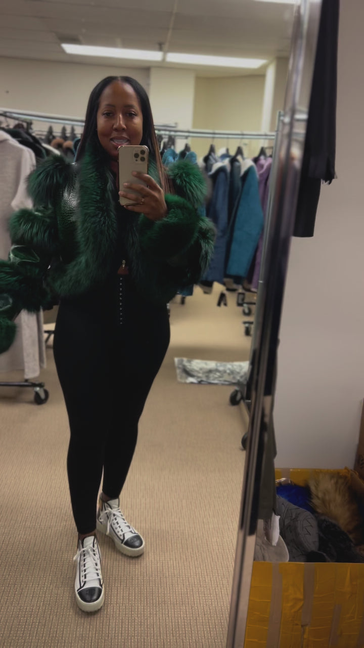 The “Jada” Fox Motto Jacket