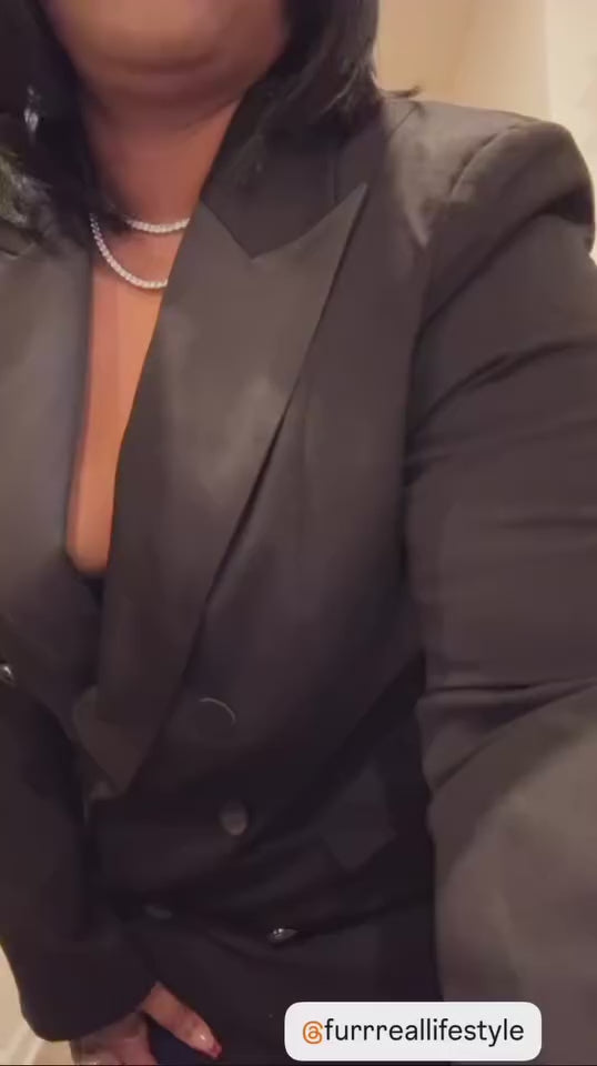 The “Simone” Rich Auntie Silver Fox Bomber
