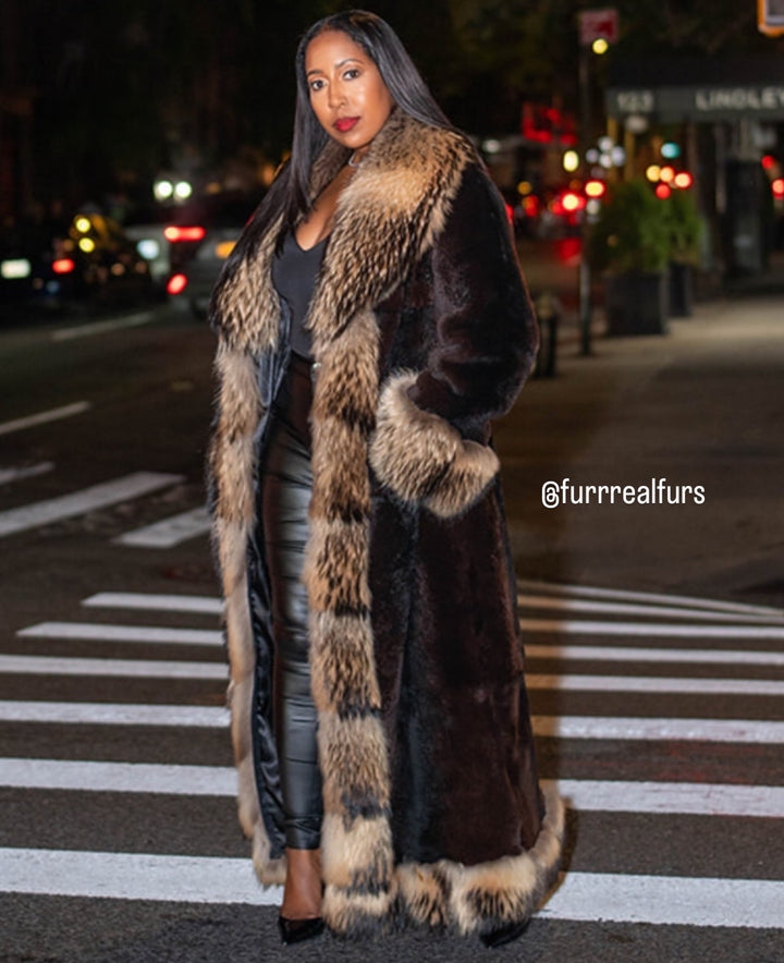 The Lady in Brown Coat