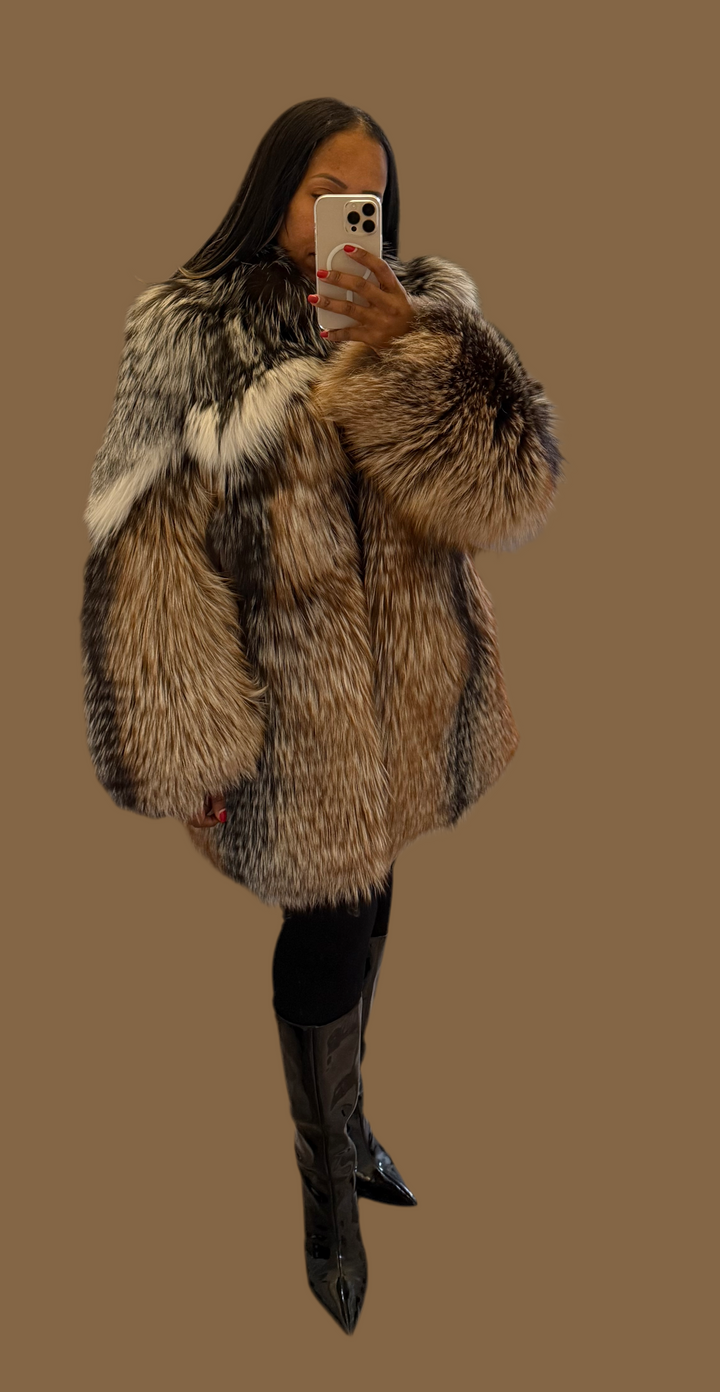 The “Shady” Multi Fox Jacket