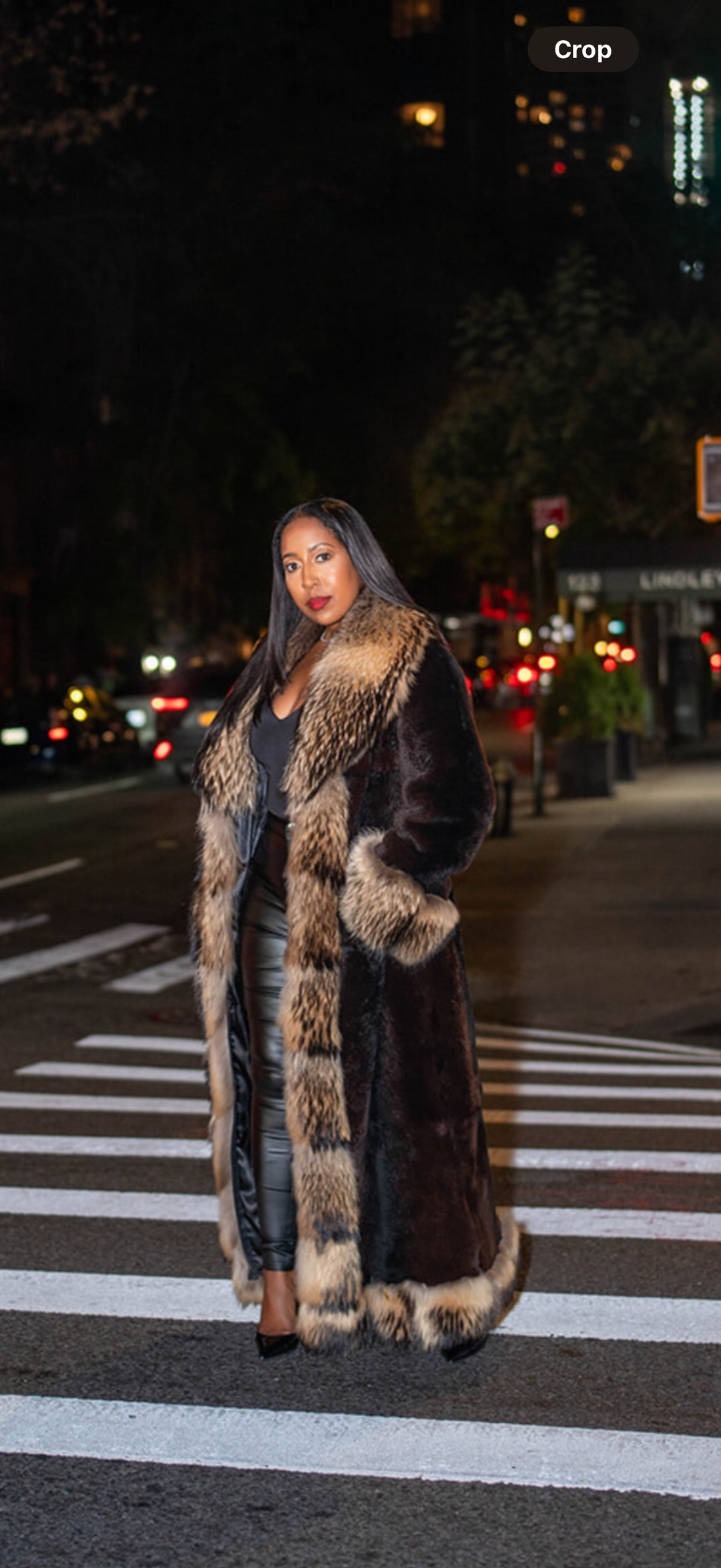 The Lady in Brown Coat