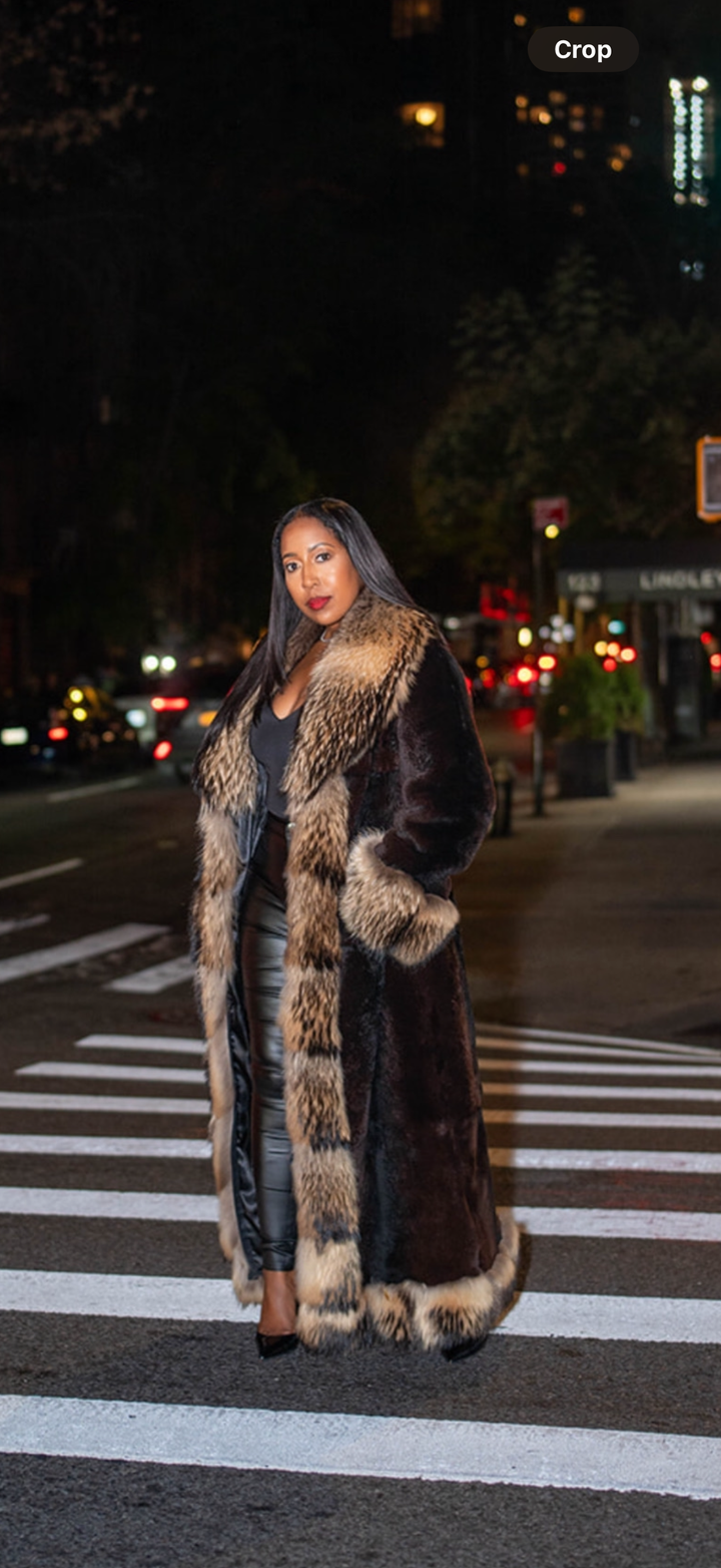 The Lady in Brown Coat
