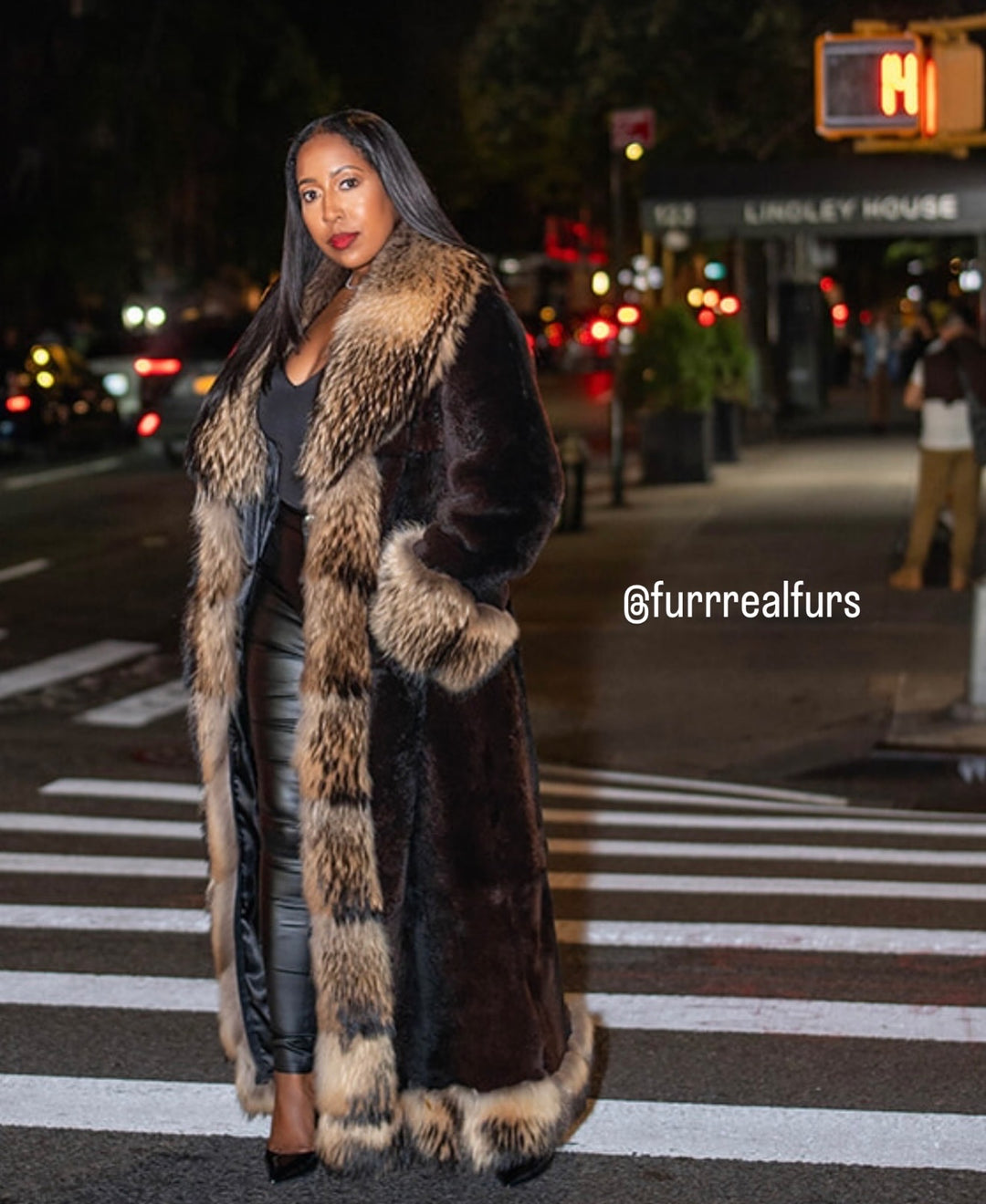 The Lady in Brown Coat