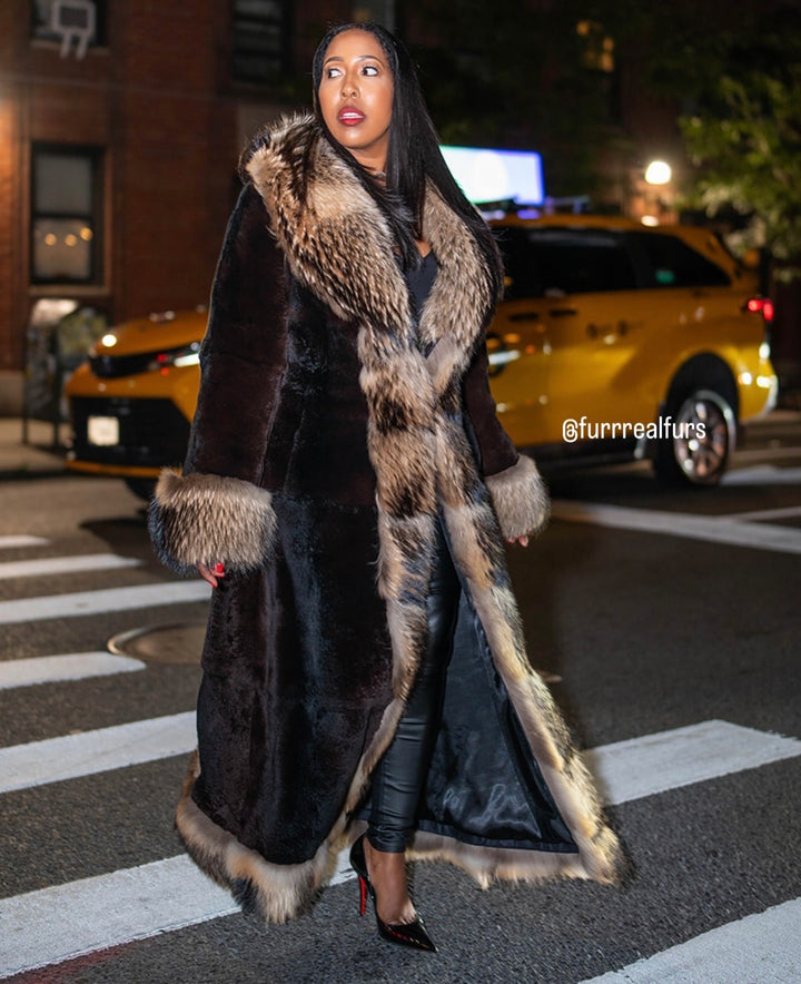 The Lady in Brown Coat