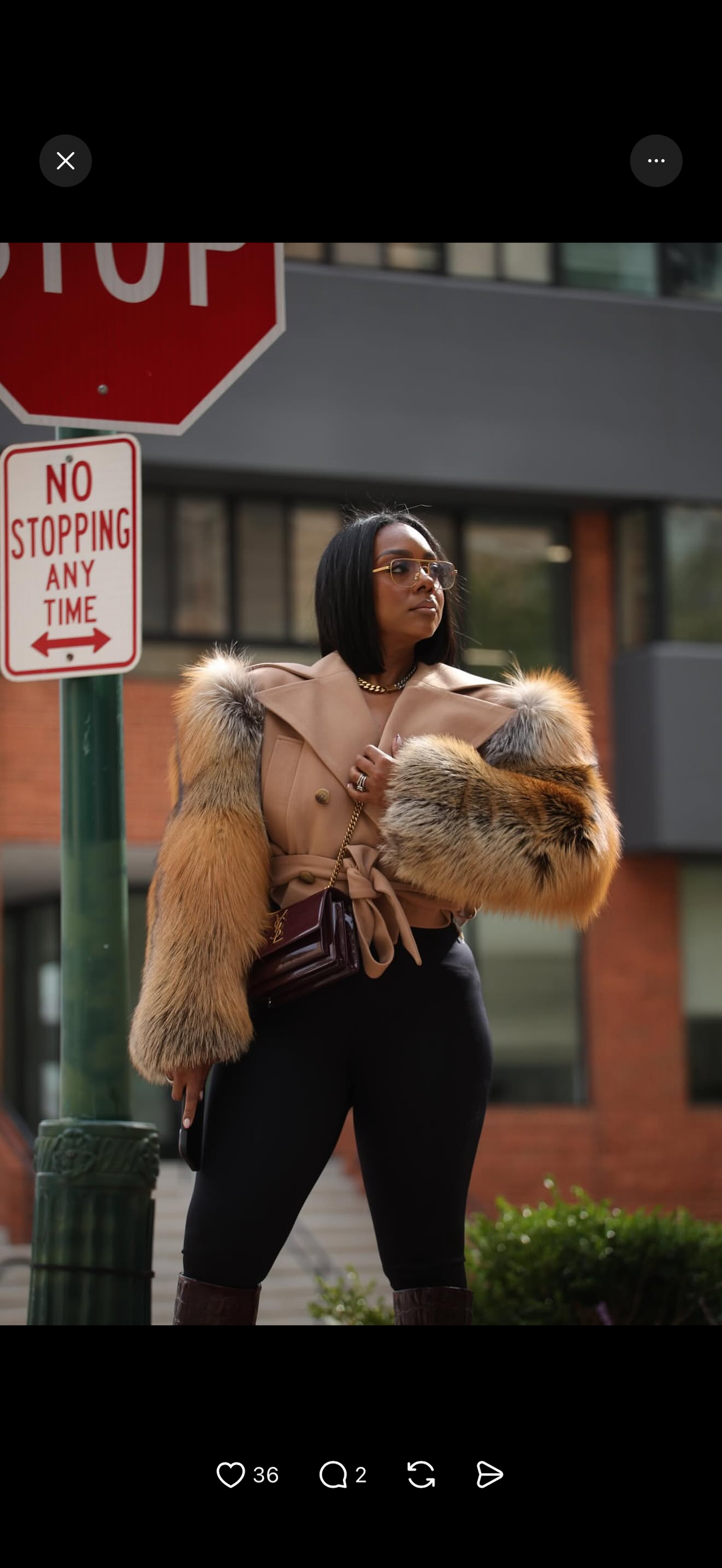 The “Bougie Crop Jacket” Custom order online only! Your size is not needed. We will call you for sizing once your order is placed! (Brown is the color I’m wearing)