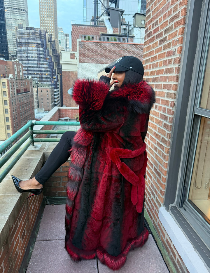The “Lady in Red” Coat