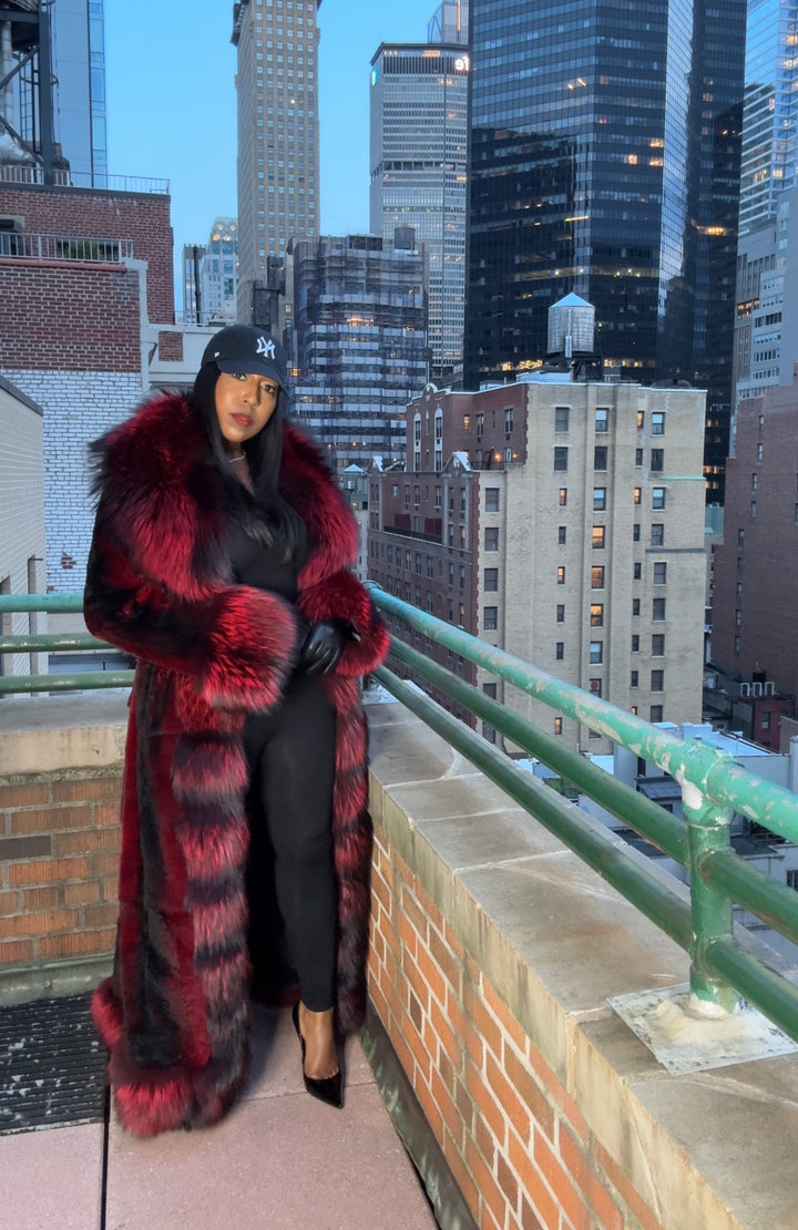 The “Lady in Red” Coat