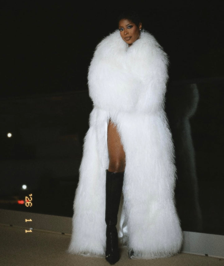 White “Monie” Mongolian Fur