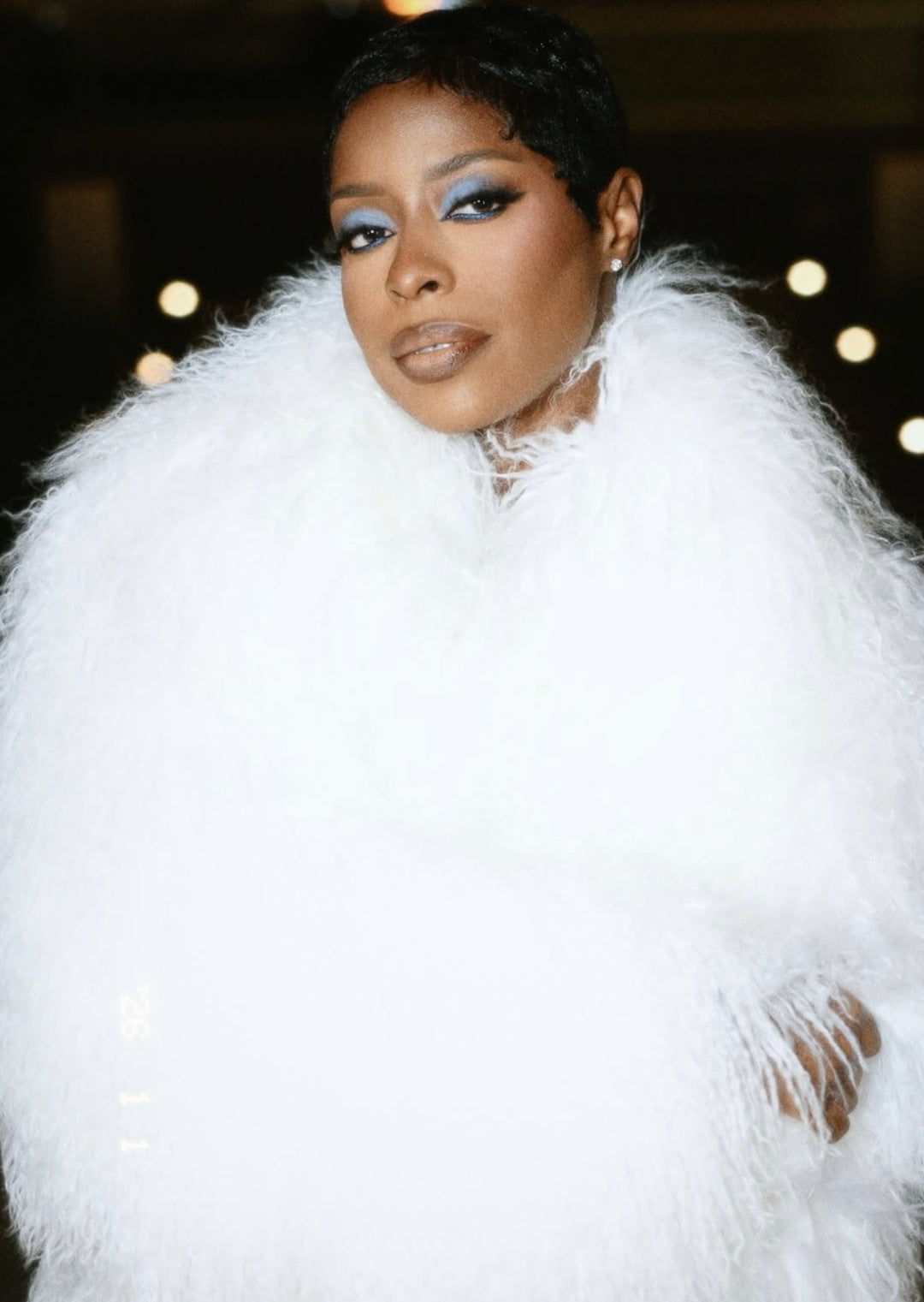 White “Monie” Mongolian Fur