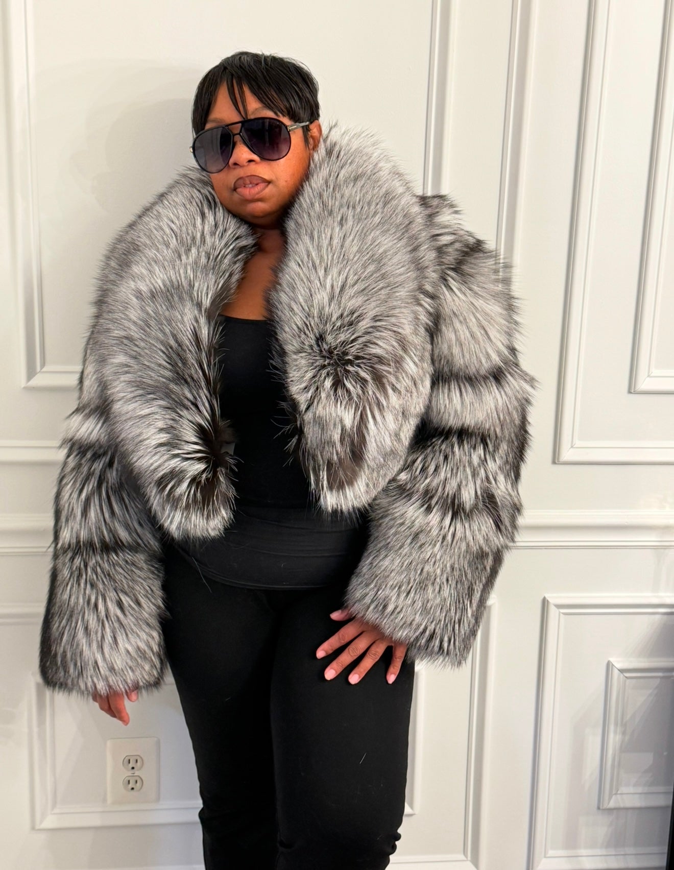 The Tamica Silver Fox Crop – FurrReal Furs